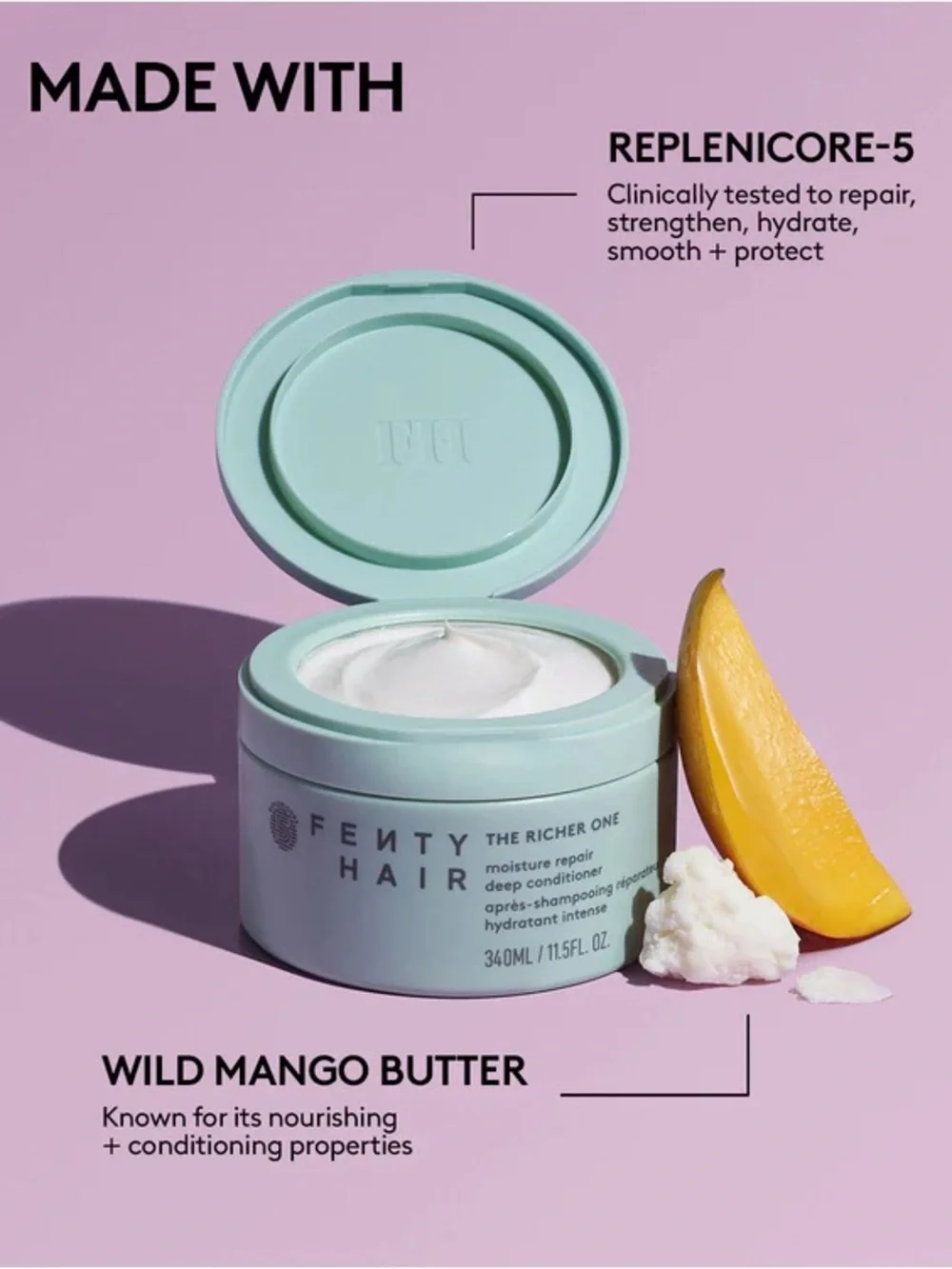 Fenty Hair The Richer One Moisture Repair Deep Conditioner